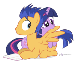 Size: 1020x835 | Tagged: safe, artist:dm29, character:flash sentry, character:twilight sparkle, character:twilight sparkle (alicorn), species:alicorn, species:pony, ship:flashlight, my little pony:equestria girls, biting, cute, equestria girls ponified, female, julian yeo is trying to murder us, male, ponified, preening, shipping, simple background, straight, transparent background, wing bite