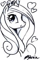 Size: 1476x2217 | Tagged: safe, artist:johnjoseco, character:princess cadance, :3, female, solo