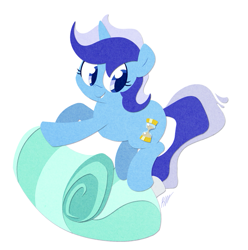 Size: 891x898 | Tagged: safe, artist:egophiliac, character:minuette, toothpaste