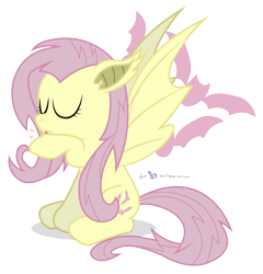 Size: 900x936 | Tagged: safe, artist:dm29, character:flutterbat, character:fluttershy, species:bat pony, species:pony, behaving like a cat, cute, female, grooming, licking, race swap, simple background, solo, tongue out, transparent background