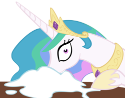 Size: 5000x3900 | Tagged: safe, artist:derpy-maple, artist:johnjoseco, character:princess celestia, species:alicorn, species:pony, g4, clothing, cocaine, crown, drugs, female, food, hoof shoes, jewelry, looking at you, mare, necklace, peytral, profile, regalia, shoes, simple background, solo, sugar (food), transparent background, vector
