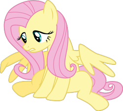 Size: 5189x4701 | Tagged: safe, artist:cloudyglow, character:fluttershy, absurd resolution, female, simple background, solo, transparent background, vector