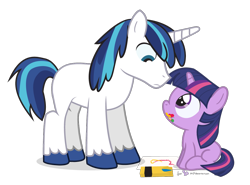 Size: 1080x800 | Tagged: safe, artist:dm29, character:shining armor, character:twilight sparkle, species:pony, blank flank, colt, crayons, cute, duo, female, filly, filly twilight sparkle, julian yeo is trying to murder us, male, simple background, transparent background, twiabetes, twily, younger