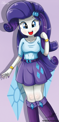 Size: 645x1321 | Tagged: safe, alternate version, artist:the-butch-x, part of a set, character:rarity, my little pony:equestria girls, beautiful, beautiful x, collarbone, cute, cutie mark, cutie mark on equestria girl, explicit source, female, nail polish, raribetes, solo