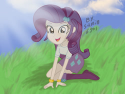 Size: 2000x1500 | Tagged: safe, artist:sumin6301, character:rarity, my little pony:equestria girls, female, solo