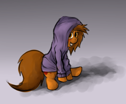 Size: 1280x1058 | Tagged: safe, artist:marsminer, oc, oc only, oc:venus spring, clothing, cute, hoodie, smiling