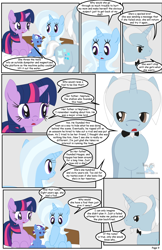 Size: 792x1224 | Tagged: safe, artist:dekomaru, character:trixie, character:twilight sparkle, oc, oc:iniduoh, oc:nebula, comic:the greatest gift, comic, grimdark series, suggestive series, what happens in haygas