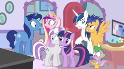 Size: 1500x840 | Tagged: safe, artist:dm29, character:flash sentry, character:night light, character:princess cadance, character:shining armor, character:spike, character:twilight sparkle, character:twilight sparkle (alicorn), character:twilight velvet, species:alicorn, species:dragon, species:pegasus, species:pony, species:unicorn, angry, brother and sister, brothers, brothers-in-law, door, family reunion, father and daughter-in-law, father and son, father and son-in-law, female, flower, golden boots, group, happy, horn, hug, husband and wife, male, mare, mother and daughter, mother and daughter-in-law, mother and father, mother and son-in-law, overprotective, overprotective armor, picture, rain, siblings, sisters-in-law, sitting, sparkle family, spike's family, spread wings, stallion, standing, wings