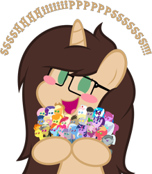 Size: 2498x2857 | Tagged: safe, artist:zacatron94, character:applejack, character:berry punch, character:berryshine, character:big mcintosh, character:blues, character:carrot top, character:cheerilee, character:daring do, character:derpy hooves, character:dj pon-3, character:doctor whooves, character:fluttershy, character:golden harvest, character:lily, character:lily valley, character:marble pie, character:maud pie, character:noteworthy, character:nurse redheart, character:octavia melody, character:pinkie pie, character:rainbow dash, character:rarity, character:roseluck, character:spike, character:spitfire, character:starlight glimmer, character:time turner, character:trixie, character:twilight sparkle, character:vinyl scratch, oc, oc:drawing heart, species:earth pony, species:pony, adoredheart, berrybetes, cheeribetes, chibi, cute, cutefire, cuteluck, cutie top, daring dorable, doctorbetes, glasses, macabetes, male, marblebetes, maudabetes, pointy ponies, shipper on deck, shipping, stallion, tavibetes, vinylbetes