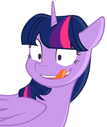 Size: 4980x5906 | Tagged: safe, artist:estrill, artist:slb94, character:twilight sparkle, character:twilight sparkle (alicorn), species:alicorn, species:pony, absurd resolution, bueno, female, hungry, licking, licking lips, mare, rapeface, simple background, solo, tongue out, transparent background, vector