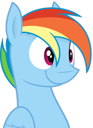 Size: 4120x5680 | Tagged: safe, artist:slb94, character:rainbow dash, species:pegasus, species:pony, absurd resolution, blitzabetes, cute, male, rainbow blitz, rule 63, rule63betes, simple background, smiling, solo, stallion, transparent background, vector