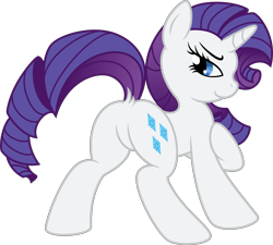 Size: 4809x4337 | Tagged: safe, artist:ambris, artist:tim015, character:rarity, species:pony, species:unicorn, absurd resolution, featureless crotch, female, looking at you, plot, simple background, solo, transparent background