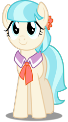 Size: 3346x6000 | Tagged: safe, artist:dashiesparkle, character:coco pommel, ponyscape, episode:made in manehattan, g4, my little pony: friendship is magic, .svg available, cocobetes, cute, female, simple background, solo, transparent background, vector