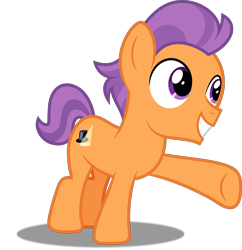 Size: 4839x5000 | Tagged: safe, artist:dashiesparkle, artist:hendro107, character:tender taps, ponyscape, episode:on your marks, g4, my little pony: friendship is magic, .svg available, absurd resolution, male, raised hoof, simple background, smiling, solo, transparent background, vector