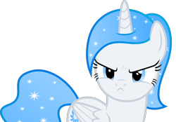 Size: 5000x3479 | Tagged: safe, artist:dashiesparkle, oc, oc only, oc:white flare, species:alicorn, species:pony, absurd resolution, alicorn oc, angry, cute, grumpy, madorable, ocbetes, simple background, solo, transparent background, vector