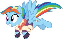 Size: 5000x3142 | Tagged: safe, artist:dashiesparkle, artist:hawk9mm, character:rainbow dash, ponyscape, episode:a hearth's warming tail, g4, my little pony: friendship is magic, .svg available, absurd resolution, clothing, female, simple background, snowdash, solo, transparent background, vector