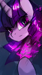 Size: 640x1136 | Tagged: safe, artist:foxinshadow, character:twilight sparkle, female, solo