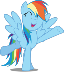 Size: 4480x5000 | Tagged: safe, artist:dashiesparkle, character:rainbow dash, ponyscape, .svg available, absurd resolution, cute, dashabetes, eyes closed, female, open mouth, simple background, solo, transparent background, vector