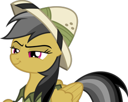 Size: 5000x3989 | Tagged: safe, artist:dashiesparkle, character:daring do, ponyscape, episode:stranger than fanfiction, absurd resolution, female, inkscape, simple background, solo, transparent background, vector