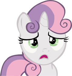 Size: 8897x9336 | Tagged: safe, artist:cyanlightning, character:sweetie belle, episode:the cart before the ponies, g4, my little pony: friendship is magic, absurd resolution, female, simple background, solo, transparent background, vector