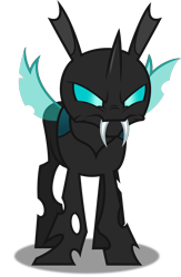 Size: 3257x5000 | Tagged: safe, artist:dashiesparkle, character:thorax, species:changeling, ponyscape, episode:the times they are a changeling, g4, my little pony: friendship is magic, .svg available, angry, inkscape, male, simple background, solo, transparent background, vector