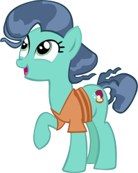 Size: 9939x12508 | Tagged: safe, artist:cyanlightning, character:mrs. paleo, episode:the fault in our cutie marks, g4, my little pony: friendship is magic, .svg available, absurd resolution, clothing, missing accessory, mother, simple background, solo, transparent background, vector