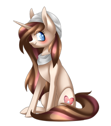 Size: 1616x1840 | Tagged: safe, artist:scarlet-spectrum, oc, oc only, species:pony, species:unicorn, blushing, simple background, sitting, solo, transparent background