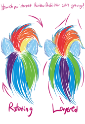 Size: 666x966 | Tagged: safe, artist:frist44, character:rainbow dash, meta, simple background, white background