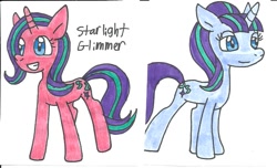 Size: 1114x678 | Tagged: safe, artist:cmara, character:starlight glimmer, female, solo, traditional art