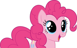 Size: 5000x3146 | Tagged: safe, artist:dashiesparkle, character:pinkie pie, episode:what about discord?, g4, my little pony: friendship is magic, .svg available, absurd resolution, female, simple background, solo, transparent background, vector