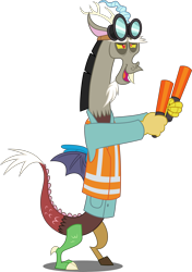 Size: 3519x5000 | Tagged: safe, artist:dashiesparkle, character:discord, species:draconequus, episode:what about discord?, g4, my little pony: friendship is magic, absurd resolution, clothing, male, open mouth, simple background, solo, transparent background, vector