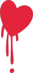 Size: 4096x8895 | Tagged: safe, artist:parclytaxel, character:bleeding heart, .svg available, absurd resolution, cutie mark, cutie mark only, no pony, simple background, transparent background, vector