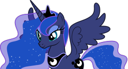 Size: 5557x3000 | Tagged: safe, artist:dashiesparkle, character:princess luna, episode:to where and back again, g4, my little pony: friendship is magic, absurd resolution, female, simple background, solo, transparent background, vector