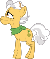 Size: 4152x4908 | Tagged: safe, artist:jhayarr23, character:grand pear, species:earth pony, species:pony, episode:the perfect pear, g4, my little pony: friendship is magic, absurd resolution, male, simple background, solo, stallion, transparent background, vector