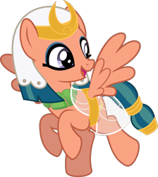 Size: 5102x5689 | Tagged: safe, artist:jhayarr23, character:somnambula, species:pegasus, species:pony, episode:daring done, g4, absurd resolution, clothing, egyptian, female, glowpaz, mare, open mouth, simple background, solo, transparent background, vector