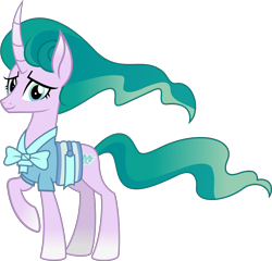 Size: 5444x5218 | Tagged: safe, artist:jhayarr23, character:mistmane, species:pony, species:unicorn, episode:campfire tales, g4, my little pony: friendship is magic, absurd resolution, beautiful, clothing, curved horn, female, mare, raised hoof, simple background, smiling, solo, transparent background, vector