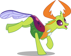 Size: 2799x2197 | Tagged: safe, artist:dashiesparkle, character:thorax, species:changeling, species:reformed changeling, episode:triple threat, g4, my little pony: friendship is magic, .svg available, changeling king, cute, male, silly changeling, simple background, smiling, solo, thorabetes, transparent background, vector