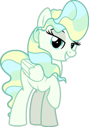 Size: 5055x7213 | Tagged: safe, artist:jhayarr23, character:vapor trail, species:pegasus, species:pony, g4, absurd resolution, beautiful, female, mare, simple background, solo, transparent background, vector