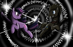 Size: 1000x644 | Tagged: safe, artist:jamescorck, character:doctor whooves, character:time turner, character:twilight sparkle