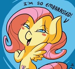 Size: 1600x1481 | Tagged: safe, artist:docwario, character:fluttershy, blushing