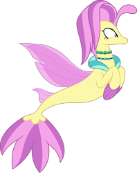 Size: 3954x5000 | Tagged: safe, artist:dashiesparkle, character:ocean flow, species:pony, species:seapony (g4), episode:surf and/or turf, g4, my little pony: friendship is magic, absurd resolution, female, mare, simple background, solo, transparent background, vector