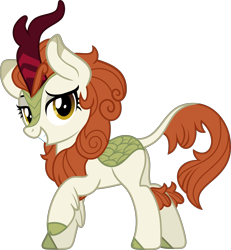 Size: 5235x5671 | Tagged: safe, artist:jhayarr23, character:autumn blaze, species:kirin, episode:sounds of silence, g4, my little pony: friendship is magic, absurd resolution, female, simple background, solo, transparent background, vector