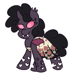 Size: 950x950 | Tagged: safe, artist:threetwotwo32232, oc, oc only, oc:dazzling flash, species:changeling, species:pony, changeling oc, clothing, dress, female, mare, purple changeling, simple background, solo, transparent background