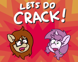 Size: 1000x800 | Tagged: safe, artist:threetwotwo32232, oc, oc:mulberry tart, oc:red, species:earth pony, species:pony, species:unicorn, crack, dialogue, drugs, female, mare