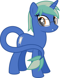 Size: 6400x8308 | Tagged: safe, artist:parclytaxel, oc, oc only, oc:nova spark, species:pony, species:unicorn, .svg available, absurd resolution, cute, cute little fangs, fangs, female, glasses, long tail, mare, monster mare, monster pony, original species, simple background, solo, tatzlpony, transparent background, vector