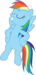 Size: 3000x6263 | Tagged: safe, artist:dashiesparkle, character:rainbow dash, species:pegasus, species:pony, episode:non-compete clause, g4, my little pony: friendship is magic, .svg available, absurd resolution, eyes closed, female, flying, mare, simple background, smiling, solo, transparent background, vector