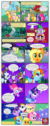Size: 612x1553 | Tagged: safe, artist:newbiespud, edit, edited screencap, screencap, character:applejack, character:blue moon (g4), character:bruce mane, character:caesar, character:caramel, character:chocolate sun, character:eclair créme, character:fire streak, character:fleetfoot, character:fluttershy, character:lucky clover, character:north star (g4), character:orion, character:perfect pace, character:pinkie pie, character:primrose (g4), character:rainbow dash, character:rarity, character:soarin', character:spike, character:star gazer, character:surprise, character:twilight sparkle, character:twilight sparkle (unicorn), species:dragon, species:earth pony, species:pegasus, species:pony, species:unicorn, comic:friendship is dragons, episode:the best night ever, g4, my little pony: friendship is magic, background pony, big shot, bow tie, carriage, chariot, claws, clothing, comic, cowboy hat, day, dialogue, dress, eff stop, eyes closed, fangs, female, flying, four step, freckles, gala dress, grand galloping gala, grin, gritted teeth, hat, hooves, horn, jewelry, jumping, looking up, male, mane seven, mane six, mare, masquerade, necktie, night, night sky, open mouth, raised hoof, screencap comic, sky, slit eyes, smiling, snappy scoop, spread wings, stallion, stars, suit, tiara, top hat, uniform, unshorn fetlocks, wings, wonderbolts, wonderbolts uniform