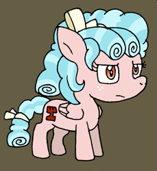 Size: 667x727 | Tagged: safe, artist:cmara, character:cozy glow, species:pegasus, species:pony, cozy glow is best facemaker, cozy glow is not amused, cozybetes, cute, female, foal, solo