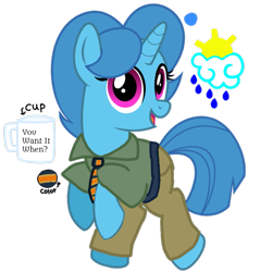 Size: 923x964 | Tagged: safe, artist:jhayarr23, artist:徐詩珮, edit, character:spring rain, species:pony, species:unicorn, clothing, cosplay, costume, crossover, cutie mark, female, flash slothmore, mare, simple background, transparent background, vector edit, zootopia