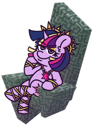 Size: 1900x2600 | Tagged: safe, artist:threetwotwo32232, character:twilight sparkle, character:twilight sparkle (alicorn), species:alicorn, species:pony, crown, female, jewelry, looking at you, mare, regalia, simple background, solo, transparent background